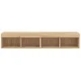 Muebles de TV con luces LED 2 uds roble Sonoma 80x30x30 cm by , TV Furniture - Ref: Foro24-837146, Price: 70,99 €, Discount: %