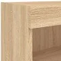 Muebles de TV con luces LED 2 uds roble Sonoma 80x30x30 cm by , TV Furniture - Ref: Foro24-837146, Price: 70,99 €, Discount: %