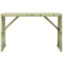 Mesa de bar de madera de pino impregnada 170x60x110 cm de vidaXL, Mesas de jardín - Ref: Foro24-44902, Precio: 200,38 €, Desc...