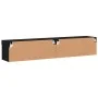 Muebles de TV con luces LED 2 uds negro 80x30x30 cm de , Muebles TV - Ref: Foro24-837144, Precio: 77,45 €, Descuento: %