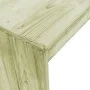 Mesa de bar de madera de pino impregnada 170x60x110 cm de vidaXL, Mesas de jardín - Ref: Foro24-44902, Precio: 200,38 €, Desc...