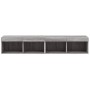 Muebles de TV con luces LED 2 uds gris Sonoma 80x30x30 cm de , Muebles TV - Ref: Foro24-837152, Precio: 77,43 €, Descuento: %