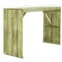 Mesa de bar de madera de pino impregnada 170x60x110 cm de vidaXL, Mesas de jardín - Ref: Foro24-44902, Precio: 200,38 €, Desc...