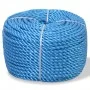 Twisted polypropylene rope 14 mm 100 m blue by vidaXL, Ropes and metal cords - Ref: Foro24-143848, Price: 66,09 €, Discount: %