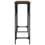Mesa consola madera de ingeniería marrón roble 180x29x75 cm by , Side tables - Ref: Foro24-837766, Price: 57,57 €, Discount: %