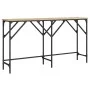 Mesa consola madera de ingeniería roble Sonoma 140x29x75 cm by , Side tables - Ref: Foro24-837758, Price: 48,29 €, Discount: %