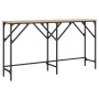 Mesa consola madera de ingeniería roble Sonoma 140x29x75 cm by , Side tables - Ref: Foro24-837758, Price: 49,10 €, Discount: %