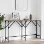 Mesa consola madera de ingeniería roble Sonoma 140x29x75 cm by , Side tables - Ref: Foro24-837758, Price: 49,10 €, Discount: %