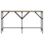 Mesa consola madera de ingeniería roble Sonoma 140x29x75 cm by , Side tables - Ref: Foro24-837758, Price: 48,29 €, Discount: %