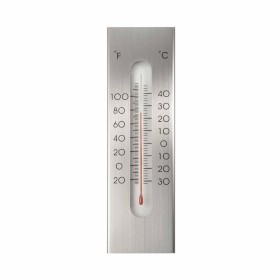 Nature Aluminium-Außenwandthermometer 7x1x23 cm von Nature, Vorhersagen und Wetterstationen - Ref: Foro24-423524, Preis: 19,2...