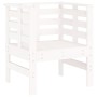Sillas de jardín 2 uds madera maciza pino blanco 61,5x53x71 cm by , Garden chairs - Ref: Foro24-825129, Price: 110,11 €, Disc...