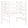 Gartenstühle 2 Stück Massivholz Kiefer Weiß 61,5x53x71 cm von , Gartenstühle - Ref: Foro24-825129, Preis: 110,11 €, Rabatt: %