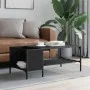 Mesa de centro con estante madera ingeniería negro 100x51x40 cm by , Coffee table - Ref: Foro24-837732, Price: 37,11 €, Disco...