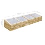 Gewächshaus aus imprägniertem Kiefernholz, 200 x 50 x 35 cm von vidaXL, Gewächshäuser - Ref: Foro24-45303, Preis: 155,78 €, R...