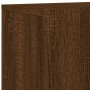 Wand-TV-Möbel 6-teilig aus braunem Eichenfurnierholz von , TV-Möbel - Ref: Foro24-3216445, Preis: 189,64 €, Rabatt: %