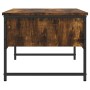 Mesa de centro madera ingeniería roble ahumado 101x49x39,5 cm de , Mesas de centro - Ref: Foro24-837739, Precio: 62,46 €, Des...