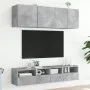 Wand-TV-Möbel 5-teilig aus grauem Beton-Ingenieurholz von , TV-Möbel - Ref: Foro24-3216514, Preis: 150,06 €, Rabatt: %