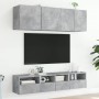 Wand-TV-Möbel 5-teilig aus grauem Beton-Ingenieurholz von , TV-Möbel - Ref: Foro24-3216514, Preis: 151,78 €, Rabatt: %