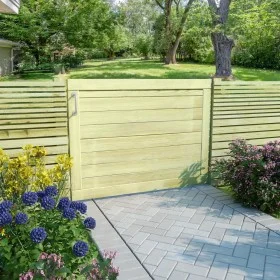 Gartenzaun Tor imprägniertes Kiefernholz 75x100 cm von vidaXL, Gartentore - Ref: Foro24-45332, Preis: 64,19 €, Rabatt: %