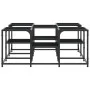 Mesa de centro madera de ingeniería negro 91x91x40 cm de , Mesas de centro - Ref: Foro24-839073, Precio: 57,93 €, Descuento: %