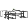 Mesa de centro madera de ingeniería gris Sonoma 121x121x40 cm de , Mesas de centro - Ref: Foro24-839071, Precio: 72,07 €, Des...