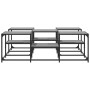 Mesa de centro madera de ingeniería gris Sonoma 121x121x40 cm by , Coffee table - Ref: Foro24-839071, Price: 72,72 €, Discoun...