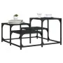 Mesa de centro madera de ingeniería negro 68x68x40 cm de , Mesas de centro - Ref: Foro24-837747, Precio: 36,47 €, Descuento: %