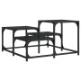 Mesa de centro madera de ingeniería negro 68x68x40 cm by , Coffee table - Ref: Foro24-837747, Price: 36,80 €, Discount: %