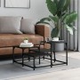 Mitteltisch aus schwarzem Ingenieurholz 68x68x40 cm von , Couchtisch - Ref: Foro24-837747, Preis: 36,80 €, Rabatt: %