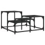 Mesa de centro madera de ingeniería negro 68x68x40 cm de , Mesas de centro - Ref: Foro24-837747, Precio: 36,47 €, Descuento: %