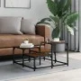 Mesa de centro madera de ingeniería roble marrón 68x68x40 cm de , Mesas de centro - Ref: Foro24-837751, Precio: 36,15 €, Desc...