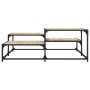 Mitteltisch aus Sonoma-Eichenfurnierholz 107x107x40 cm von , Couchtisch - Ref: Foro24-837753, Preis: 50,20 €, Rabatt: %