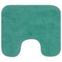 Turquoise 3-Piece Fabric Bath Mat Set by vidaXL, Rugs and bath mats - Ref: Foro24-133228, Price: 29,00 €, Discount: %