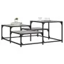 Mesa de centro madera de ingeniería gris Sonoma 87,5x87,5x40 cm de , Mesas de centro - Ref: Foro24-837745, Precio: 42,31 €, D...