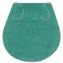 Turquoise 3-Piece Fabric Bath Mat Set by vidaXL, Rugs and bath mats - Ref: Foro24-133228, Price: 28,41 €, Discount: %