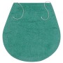 Türkisfarbenes 3-teiliges Badematten-Set aus Stoff von vidaXL, Teppiche und Badematten - Ref: Foro24-133228, Preis: 29,00 €, ...