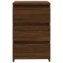 Mesitas de noche 2 uds contrachapado roble marrón 40x35x62,5 cm de , Mesitas de noche - Ref: Foro24-815176, Precio: 99,33 €, ...