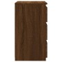 Mesitas de noche 2 uds contrachapado roble marrón 40x35x62,5 cm by , Nightstands - Ref: Foro24-815176, Price: 104,69 €, Disco...