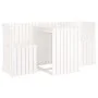 Balkonset 2-Sitzer Massivholz aus weißer Kiefer von , Gartensets - Ref: Foro24-825059, Preis: 152,48 €, Rabatt: %