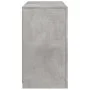 Aparador con luces LED gris hormigón 60,5x37x67 cm by , Sideboards - Ref: Foro24-836619, Price: 73,64 €, Discount: %