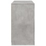 Aparador con luces LED gris hormigón 60,5x37x67 cm by , Sideboards - Ref: Foro24-836619, Price: 75,73 €, Discount: %