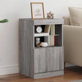 Sideboard mit LED-Lichtern in Sonoma-Grau 41x37x67 cm von , Sideboards - Ref: Foro24-836684, Preis: 55,77 €, Rabatt: %