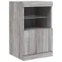 Sideboard mit LED-Lichtern in Sonoma-Grau 41x37x67 cm von , Sideboards - Ref: Foro24-836684, Preis: 55,77 €, Rabatt: %