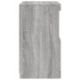 Aparador con luces LED gris Sonoma 41x37x67 cm by , Sideboards - Ref: Foro24-836684, Price: 57,54 €, Discount: %