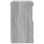 Aparador con luces LED gris Sonoma 41x37x67 cm by , Sideboards - Ref: Foro24-836684, Price: 55,77 €, Discount: %