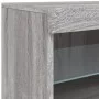 Sideboard mit LED-Lichtern in Sonoma-Grau 41x37x67 cm von , Sideboards - Ref: Foro24-836684, Preis: 55,77 €, Rabatt: %