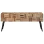 Solid recycled teak bench 110x35x45 cm by , Banks - Ref: Foro24-358523, Price: 99,73 €, Discount: %