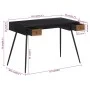 Escritorio teca reciclada maciza 117x56,5x75 cm de , Escritorios - Ref: Foro24-358528, Precio: 141,01 €, Descuento: %