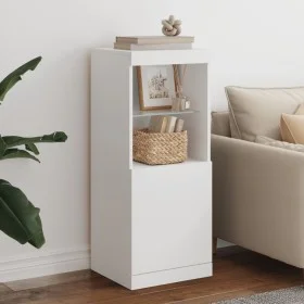 Aparador con luces LED blanco 41x37x100 cm by , Sideboards - Ref: Foro24-836686, Price: 71,12 €, Discount: %