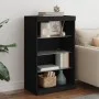 Aparador con luces LED negro 60,5x37x100 cm by , Sideboards - Ref: Foro24-836708, Price: 75,55 €, Discount: %